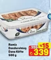 Dondurulmuş Dana Köfte