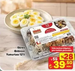Bıldırcın Yumurtası 12'li