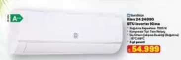 24 24000 BTU Inverter Klima