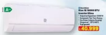 Beko - 18 18000 BTU Inverter Klima