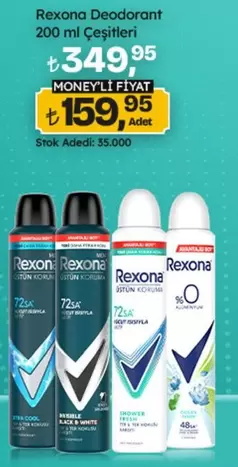 Rexona Deodorant Çeşitleri