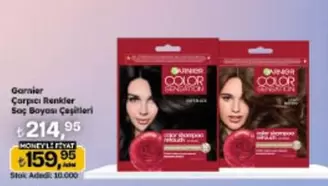 Garnier - Çarpıcı Renkler Saç Boyası Çeşitleri