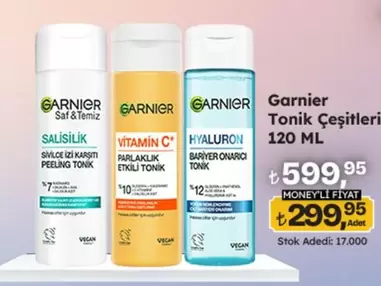 Garnier - Tonik Çeşitleri