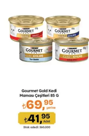 Gourmet Gold Kedi Maması Çeşitleri