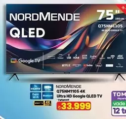 QLED Q75NMI105 4K Ultra HD Google QLED TV