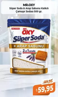 Süper Soda & Arap Sabunu Katkılı Çamaşır Sodası