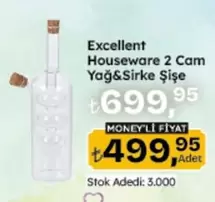 2 Cam Yağ&Sirke Şişe