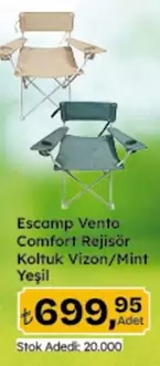 Vento Comfort Rejisör Koltuk