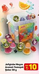 Jellytube Meyve Aromalı Yumuşak Şeker