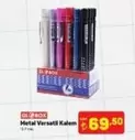 Metal Versatil Kalem