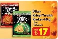 Krispi Tırtıklı Kraker