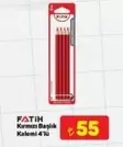 Kırmızı Başlıklı Kalemi 4'lü