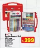 Çantalı Boyama Seti 47 Parça