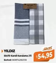 50x70 Kareli Kurulama 2'li