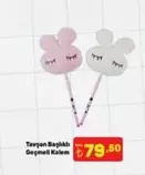 Tavşan Başlıklı Geçmeli Kalem