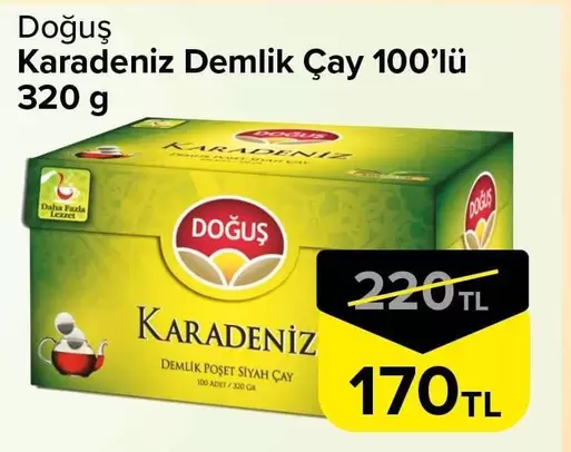 Karadeniz Demlik Çay 100'lü
