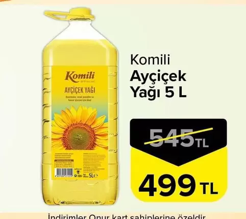 Komili - Ayçiçek Yağı