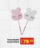 Tavşan Başlıklı Geçmeli Kalem