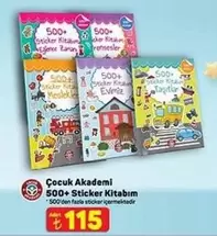 500+ Sticker Kitabı