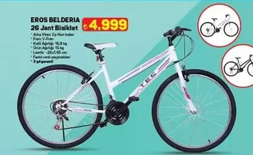 EROS BELDERIA 26 Jant Bisiklet