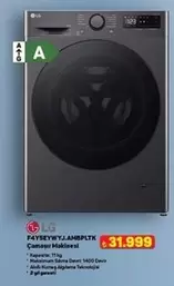 F4YSEYWYJAHBPLTK Çamaşır Makinesi