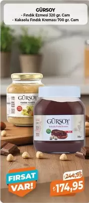 Fındık Ezmesi & Kakaolu Fındık Kreması