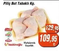 Piliç But Tabaklı Kg.