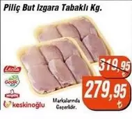 Piliç But Izgara Tabaklı Kg.