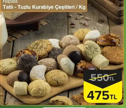 Tatlı - Tuzlu Kurabiye Çeşitleri