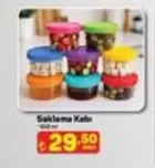 Saklama Kabı