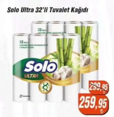 Solo Ultra 32'li Tuvalet Kağıdı