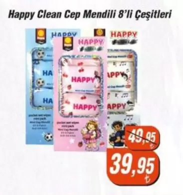 Cep Mendili 8'li Çeşitleri