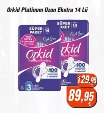 Orkid Platinum Uzun Ekstra 14 Lü