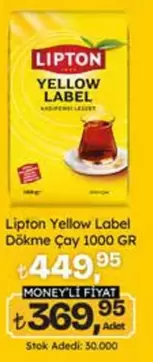Yellow Label Dökme Çay 1000 GR