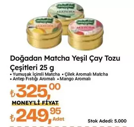 Matcha Yeşil Çay Tozu Çeşitleri