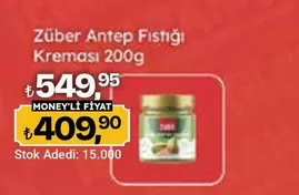 Züber Antep Fıstığı Kreması