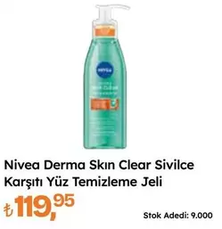 Nivea - Derma Skin Clear Sivilce Karşıtı Yüz Temizleme Jeli