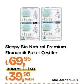 Sleepy Bio Natural Premium Ekonomik Paket Çeşitleri