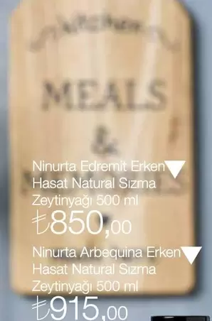 Hasat Natural Sızma Zeytinyağı