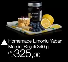 Homemade Limonlu Yaban Mersini Reçeli