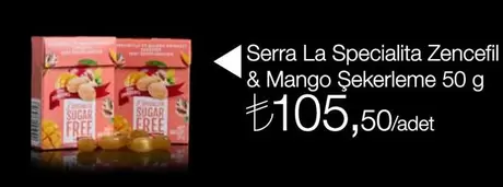 La Specialita Zencefil & Mango Şekerleme 50 g