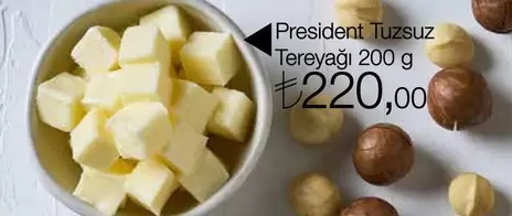 Tuzsuz Tereyağı