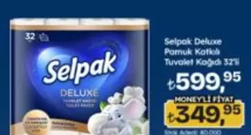 Pamuk Katkılı Tuvalet Kağıdı 32'li