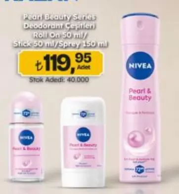 Nivea - Pearl Beauty Series Deodorant Çeşitleri