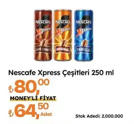 Nescafe Xpress Çeşitleri