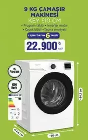 Inverter - ÇAMAŞIR MAKİNESİ KEY 910 CM