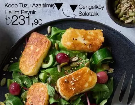 Hellim Peynir Çengelköy Salatalık