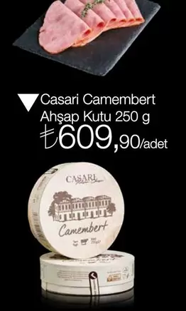 Camembert Ahşap Kutu