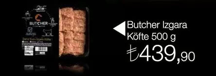 Izgara Köfte
