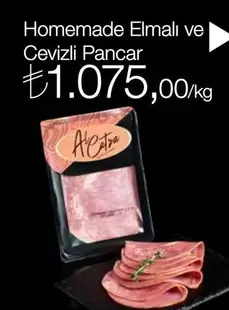 Homemade Elmali ve Cevizli Pancar